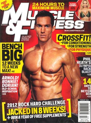 Muscle & Fitness Magazine Vol 73 #2 Feb 2012