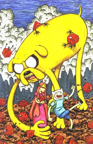 Adventure Time #1 Cover E Incentive Jeffrey Brown Variant Cover