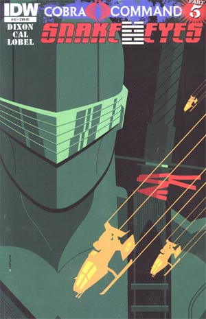 Snake Eyes #10 Cover C Incentive Tom Whalen Variant Cover (Cobra Command Part 5)