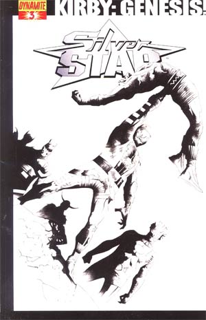 Kirby Genesis Silver Star #3 Cover E Incentive Jae Lee Black & White Cover