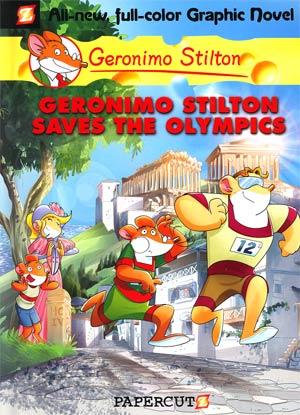 Geronimo Stilton Vol 10 Geronimo Stilton Saves The Olympics HC