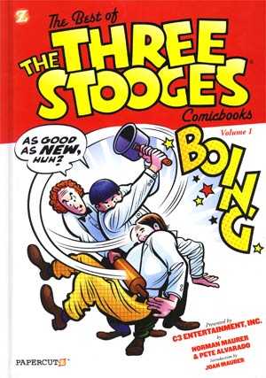 Best Of The Three Stooges Comic Books Vol 1 HC