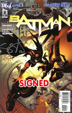 Batman Vol 2 #2 Cover D Regular Greg Capullo Cover Signed By Scott Snyder