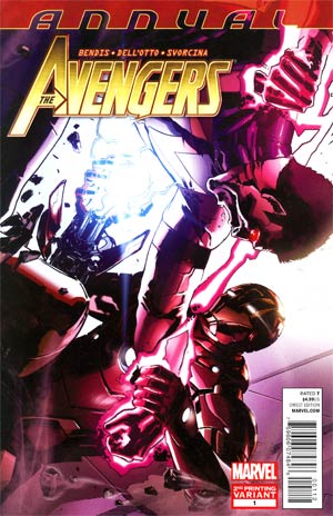 Avengers Vol 4 Annual #1 2nd Ptg Gabriele Dell Otto Variant Cover