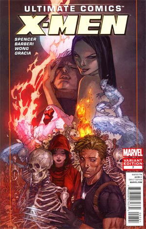 Ultimate Comics X-Men #7 Incentive Marc Silvestri Variant Cover