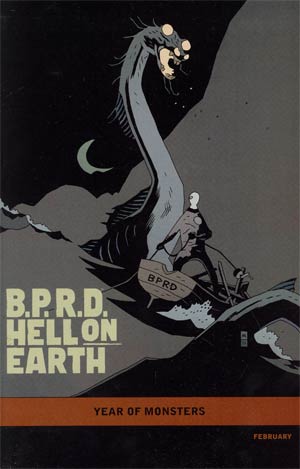 BPRD Hell On Earth Long Death #1 Cover B Incentive Mike Mignola Year Of Monsters Variant Cover