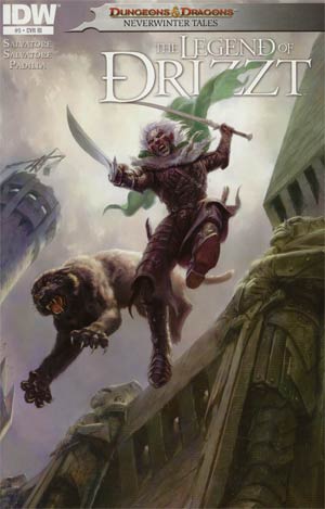 Dungeons & Dragons Legend Of Drizzt Neverwinter Tales #5 Cover B Incentive Todd Lockwood Variant Cover