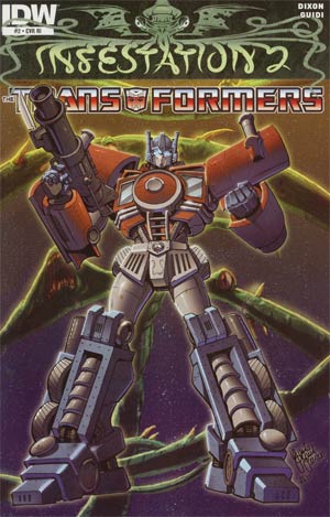 Infestation 2 Transformers #2 Incentive Tentacle Attack Interconnected Variant Cover