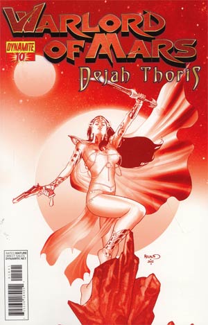 Warlord Of Mars Dejah Thoris #10 Incentive Paul Renaud Martian Red Cover