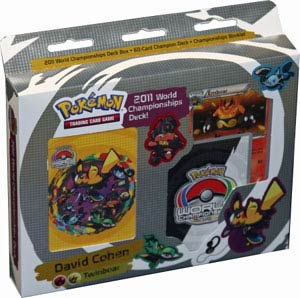 2011 pokemon world championship cards Pokemon 2011 World Championship Deck - David Cohen Twinboar