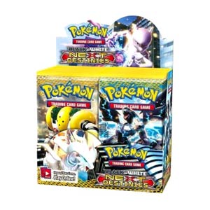 Pokemon Black & White Next Destinies Booster Display