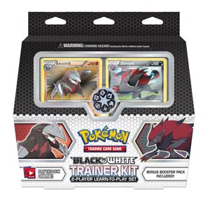 Pokemon Black & White Trainer Kit Display