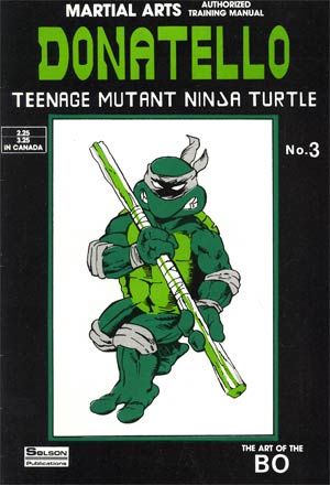 Teenage Mutant Ninja Turtles Authorized Martial Arts Training Manual #3