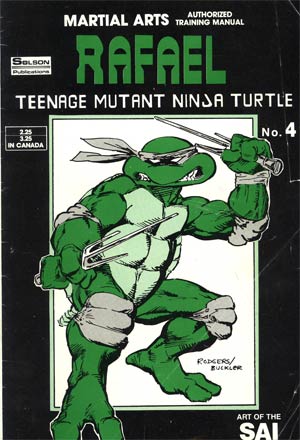 Teenage Mutant Ninja Turtles Authorized Martial Arts Training Manual #4