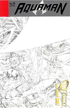 Aquaman Vol 5 #6 Incentive Ivan Reis Sketch Cover