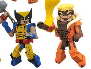 Best Of Marvel Minimates Wolverine & Sabretooth 2-Pack
