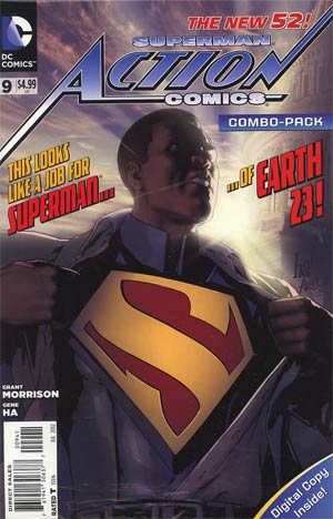 Action Comics Vol 2 #9 Cover B Combo Pack With Polybag