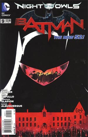 Batman Vol 2 #9 Cover A Regular Greg Capullo Cover (Night Of The Owls Tie-In)