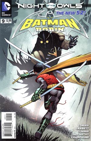 Batman And Robin Vol 2 #9 (Nite Of The Owls Tie-In)