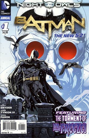 Batman Vol 2 Annual  #1  (Night Of The Owls Tie-In) Recommended Back Issues