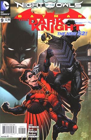 Batman The Dark Knight Vol 2 #9 Cover A Regular David Finch Cover (Night Of The Owls Tie-In)