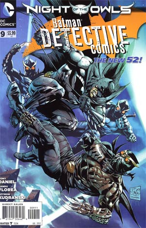 Detective Comics Vol 2 #9 Regular Tony Daniel Cover (Night Of The Owls Tie-In)