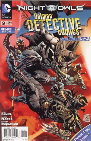 Detective Comics Vol 2 #9 Cover C Combo Pack With Polybag (Night Of The Owls Tie-In)