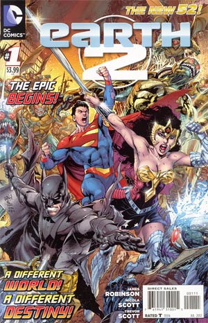 Earth 2 #1 1st Ptg Regular Ivan Reis Cover