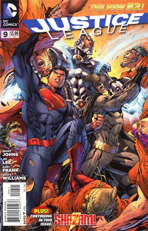 Justice League Vol 2 #9 Regular Jim Lee Cover