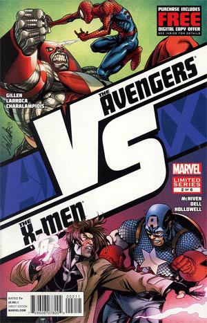AVX VS #2 Cover A Regular Salvador Larroca Cover (Avengers vs X-Men Tie-In)