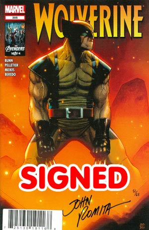 Wolverine Vol 4 #305 Cover C DF Signed By John Romita Sr