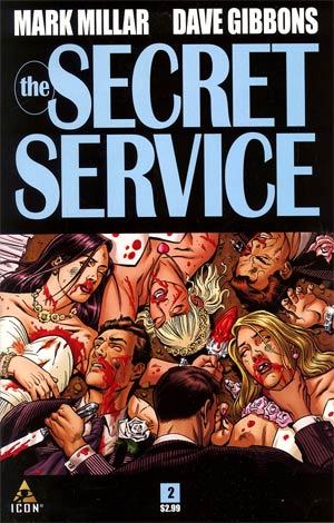 Secret Service #2 Cover A Regular Dave Gibbons Cover