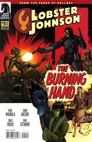 Lobster Johnson The Burning Hand #5