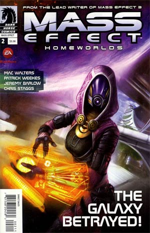 Mass Effect Homeworlds #2 Regular Anthony Palumbo Cover