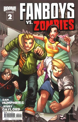Fanboys vs Zombies #2 Regular Cover A Humberto Ramos
