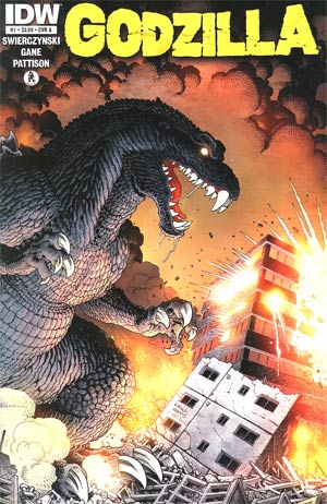 Godzilla Vol 2 #1 Cover A Regular Arthur Adams Cover