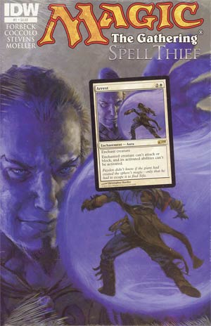 Magic The Gathering Spell Thief #1 Cover A Regular Christopher Moeller Cover