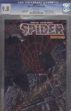 Spider #1 DF Exclusive Alex Ross Cover CGC 9.8