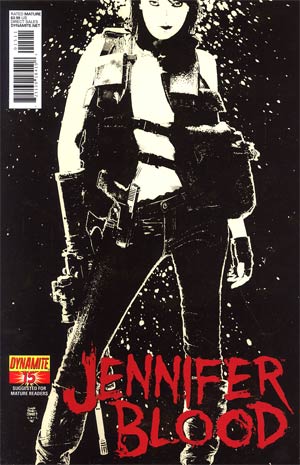 Garth Ennis Jennifer Blood #15 Regular Tim Bradstreet Cover