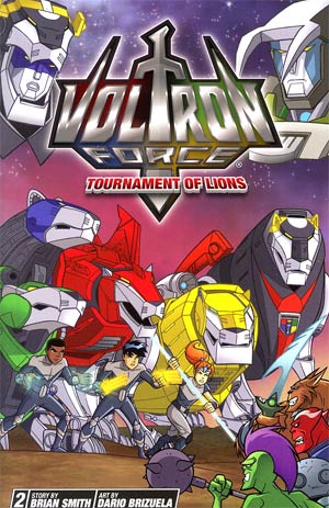 Voltron Force Vol 2 Tournament Of Lions GN