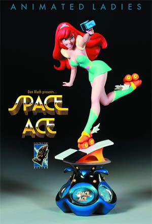 Animated Ladies Space Ace Kimberly Statue