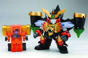 King Of Braves GaoGaiGar Goldymarg & Stealth Gao II Parts D-Style Model Kit
