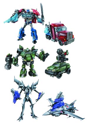Transformers Prime Voyager Action Figure Assortment Case 201202