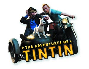 Adventures Of Tintin Funky Chunky Magnet - Motorcycle