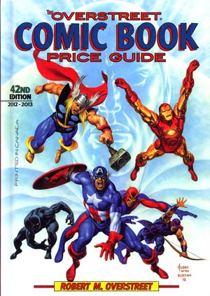 Overstreet Comic Book Price Guide Vol 42 HC Avengers Cover