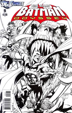 Batman Odyssey Vol 2  #5 Cover B Incentive Neal Adams Sketch Cover