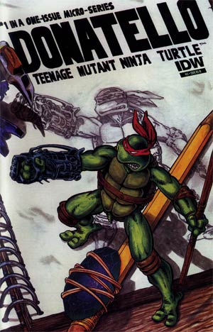 Teenage Mutant Ninja Turtles Micro-Series #3 Cover D Donatello Incentive Kevin Eastman Retro Variant