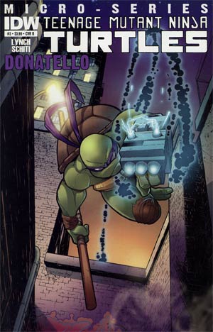 Teenage Mutant Ninja Turtles Micro-Series #3 Cover B Donatello Regular Valerio Schiti