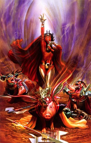 Kirby Genesis Dragonsbane #2 Cover B Incentive Alex Ross Virgin Cover