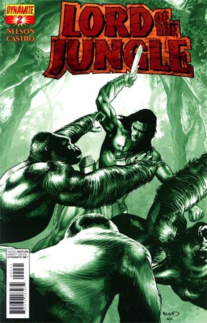 Lord Of The Jungle #2 Incentive Paul Renaud Jungle Green Cover